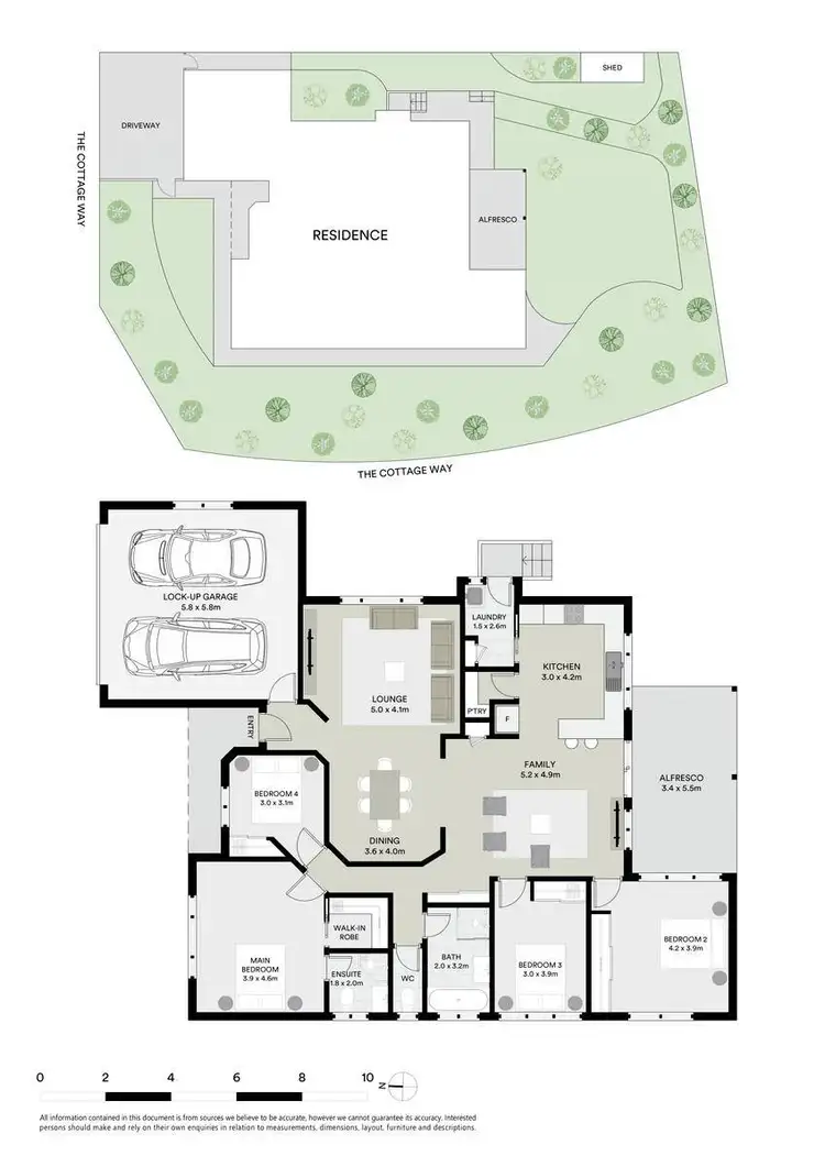 Floorplan of Homely house listing, 5 The Cottage Way, Port Macquarie NSW 2444