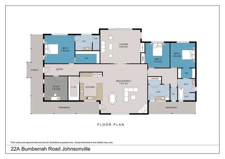 Floorplan of Homely house listing, 22A Bumberrah Road, Johnsonville VIC 3902