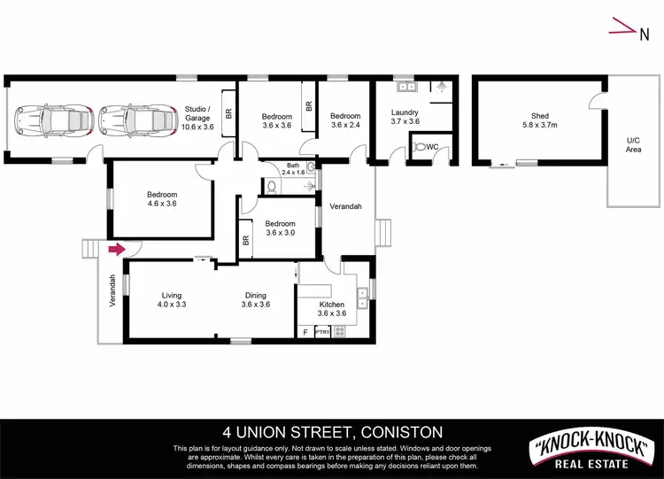 Floorplan of Homely house listing, 4 Union Street, Coniston NSW 2500