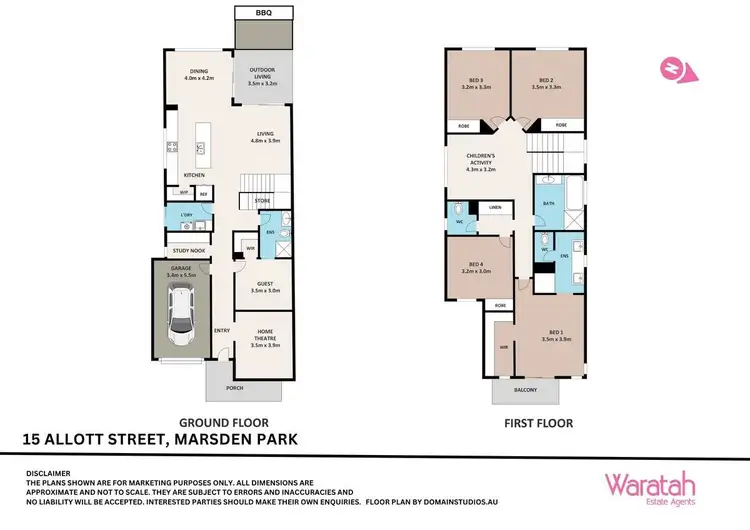 Floorplan of Homely house listing, 15 Allott Street, Marsden Park NSW 2765