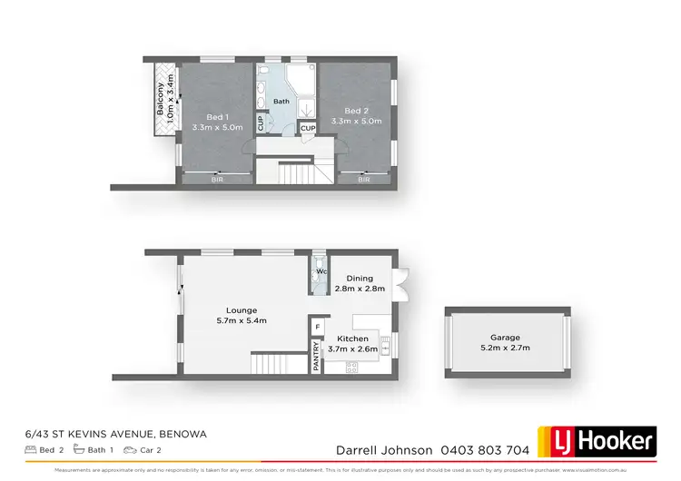 Floorplan of Homely house listing, 6/43 St Kevins Avenue, Benowa QLD 4217