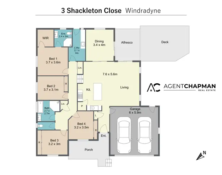 Floorplan of Homely house listing, 3 Shackleton Close, Windradyne NSW 2795