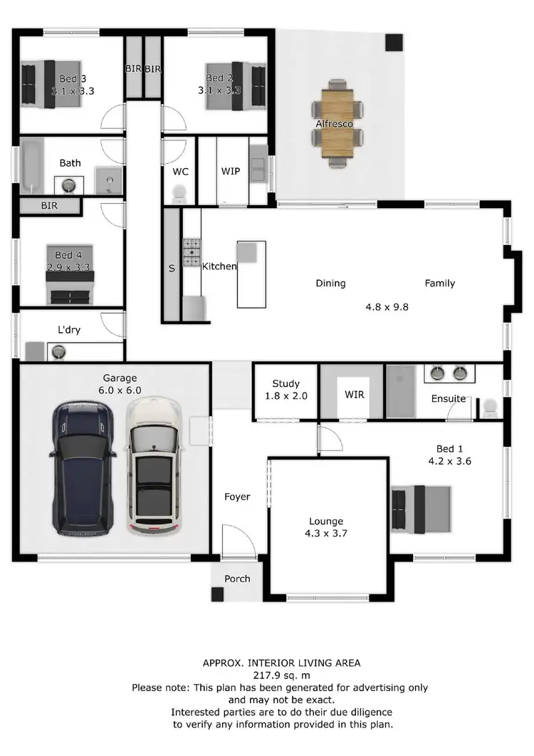 Floorplan of Homely house listing, 8 Wintersun Parade, Bandiana VIC 3691