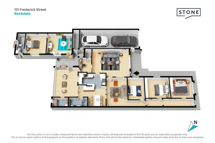 Floorplan of Homely house listing, 101 Frederick Street, Rockdale NSW 2216