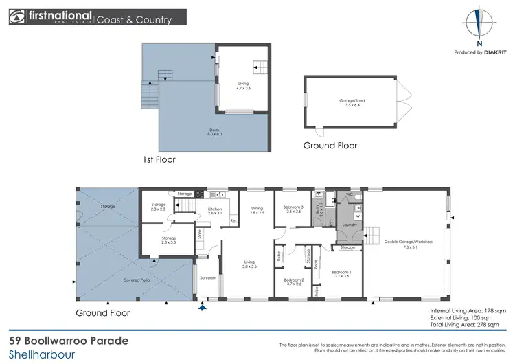 Floorplan of Homely house listing, 59 Boollwarroo Parade, Shellharbour NSW 2529