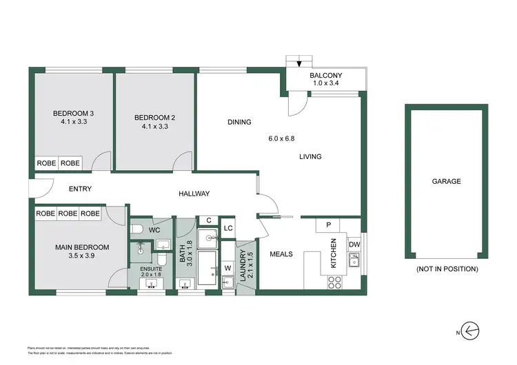 Floorplan of Homely apartment listing, 2/9 Narong Road, Caulfield North VIC 3161