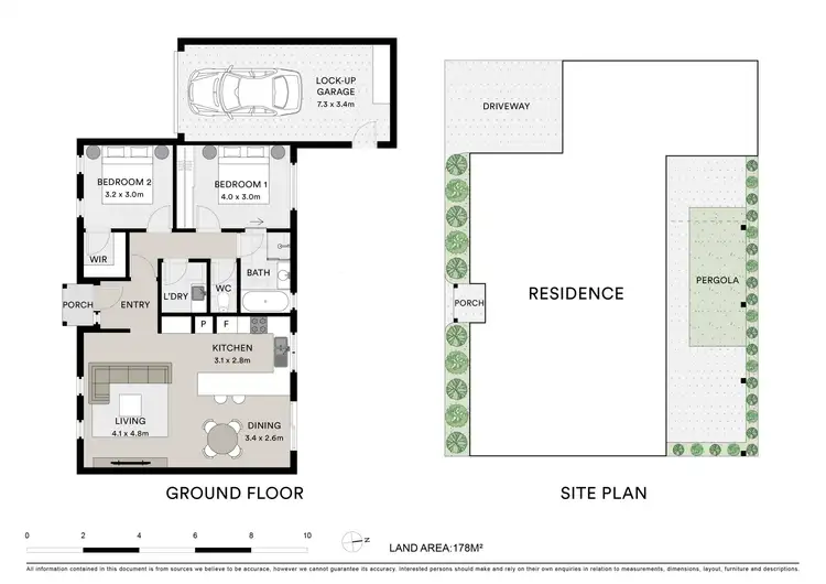 Floorplan of Homely unit listing, 2/10 Cosgrove Street, Breakwater VIC 3219