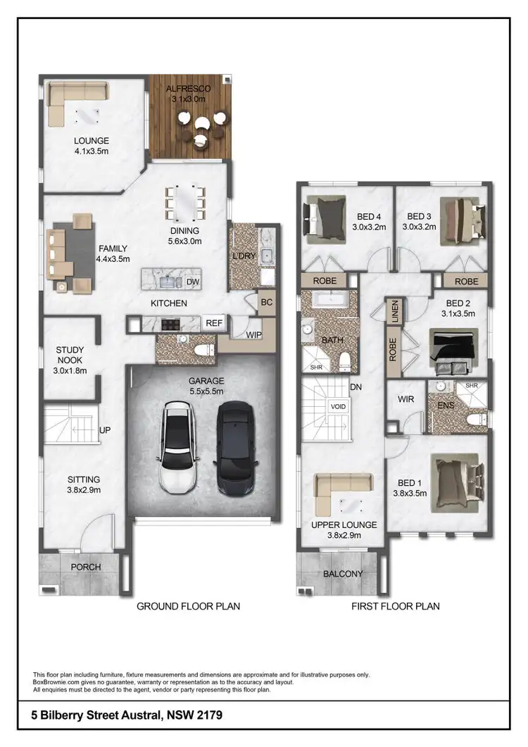 Floorplan of Homely house listing, 5 Bilberry Street, Austral NSW 2179