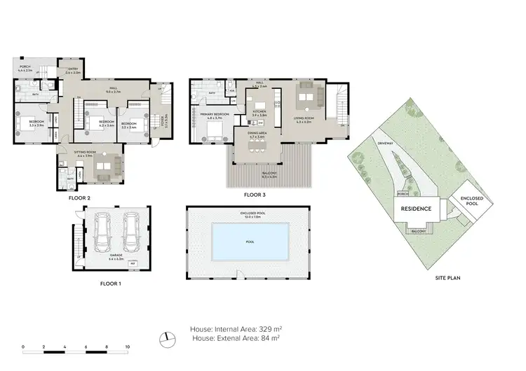 Floorplan of Homely house listing, 70 Country Club Drive, Catalina NSW 2536