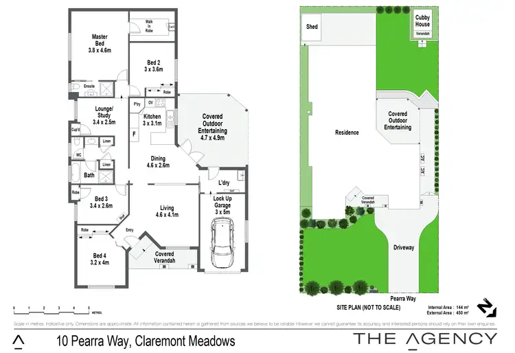 Floorplan of Homely house listing, 10 Pearra Way, Claremont Meadows NSW 2747