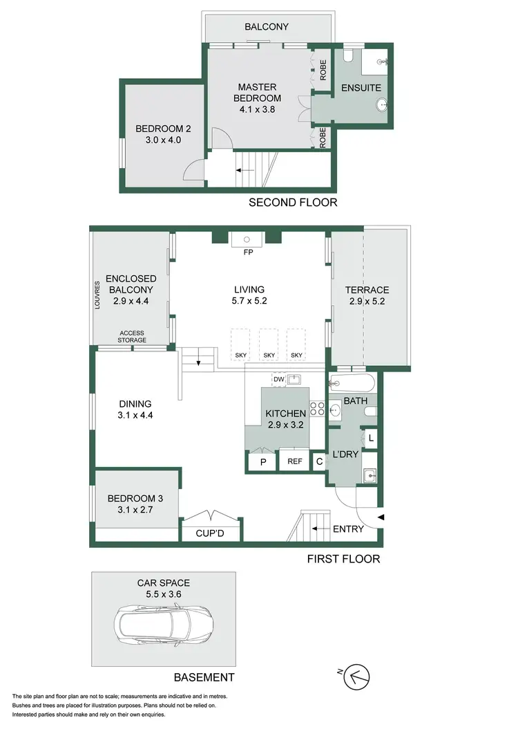 Floorplan of Homely apartment listing, 14/466-470 Wilson Street, Darlington NSW 2008