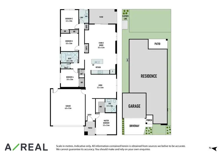 Floorplan of Homely house listing, 19 Ruthven Way, Mambourin VIC 3024