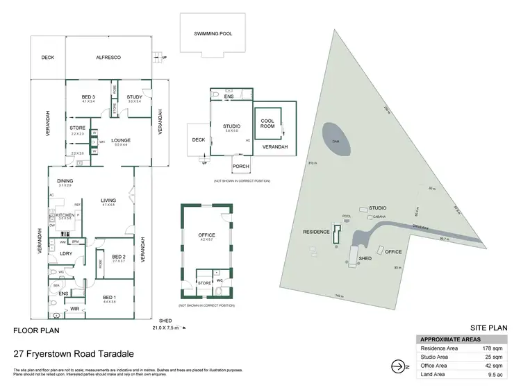 Floorplan of Homely house listing, 27 Fryerstown Road, Taradale VIC 3447