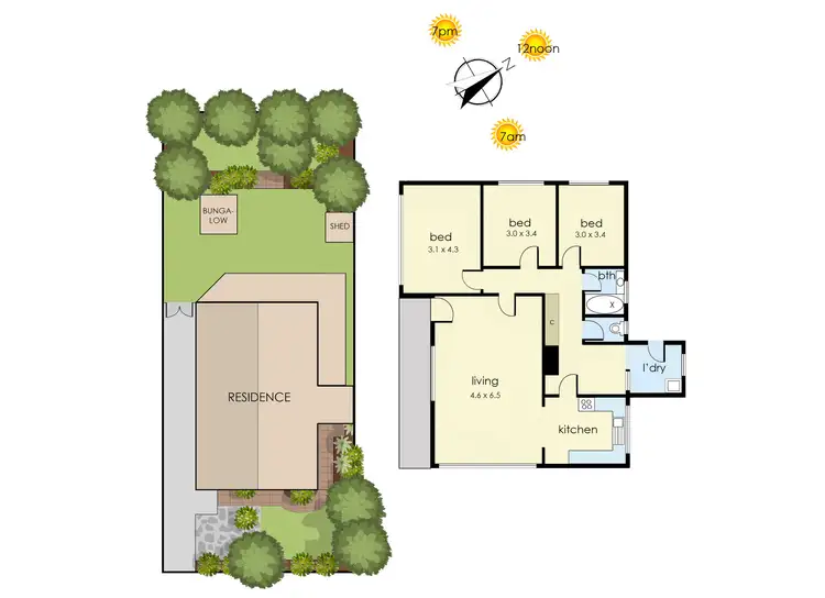 Floorplan of Homely house listing, 13 Radiata Street, Frankston North VIC 3200