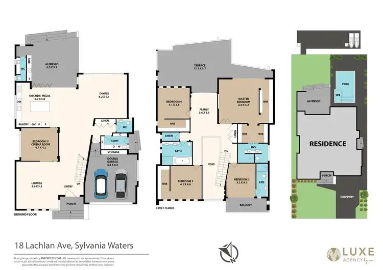 Floorplan of Homely house listing, 18 Lachlan Avenue, Sylvania Waters NSW 2224