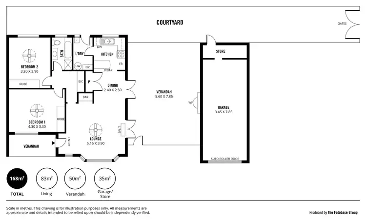 Floorplan of Homely unit listing, 6/71-73 Phillis Street, Maylands SA 5069