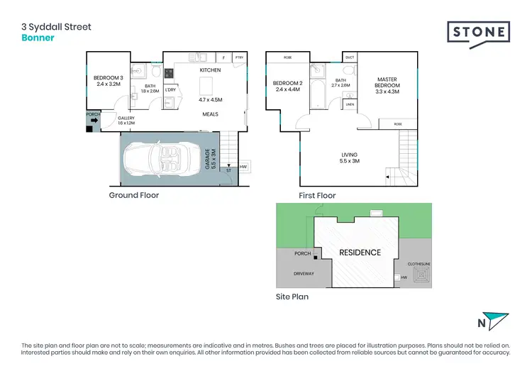 Floorplan of Homely house listing, 3 Syddall Street, Bonner ACT 2914