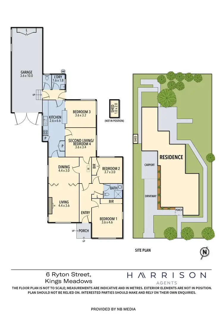 Floorplan of Homely house listing, 6 Ryton Street, Kings Meadows TAS 7249