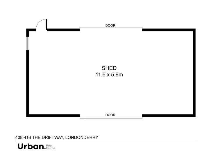 Floorplan of Homely land listing, 408-416 The Driftway, Londonderry NSW 2753