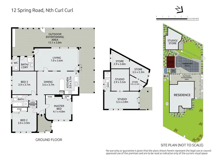 Floorplan of Homely house listing, 12 Spring Road, North Curl Curl NSW 2099