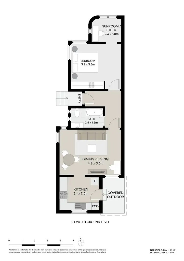 Floorplan of Homely unit listing, 1/13 Lombard Street, Balgowlah NSW 2093