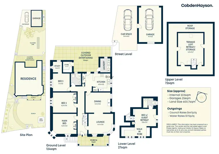 Floorplan of Homely house listing, 29 Strathallen Avenue, Northbridge NSW 2063