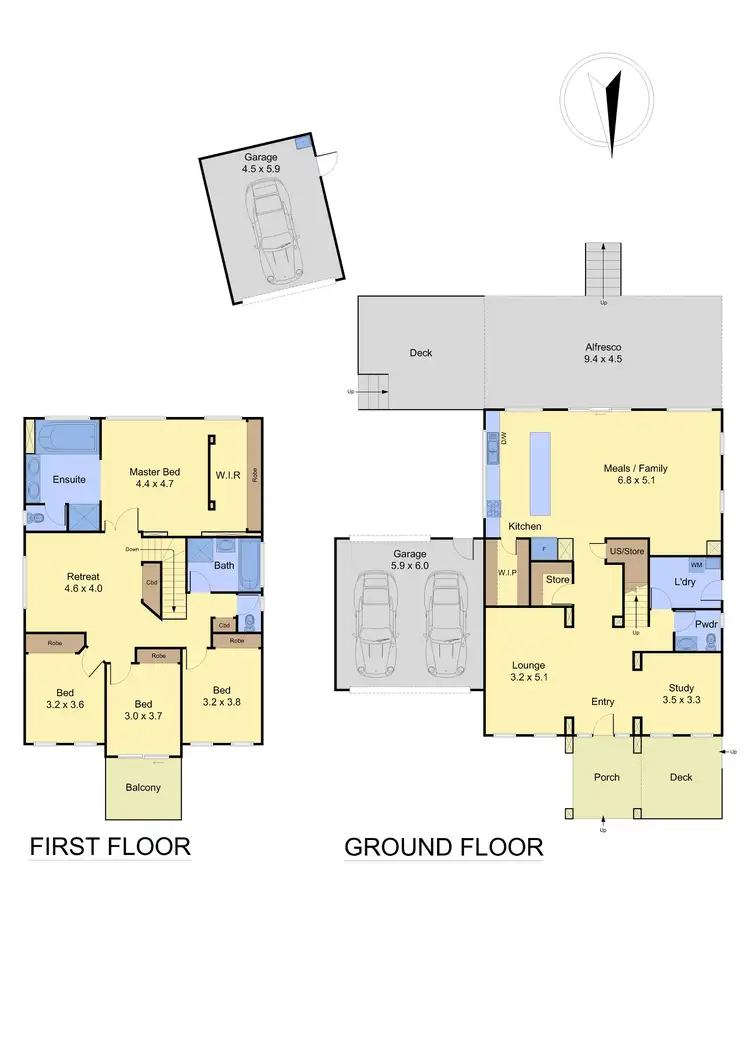 Floorplan of Homely house listing, 7 Midland Road, Doreen VIC 3754