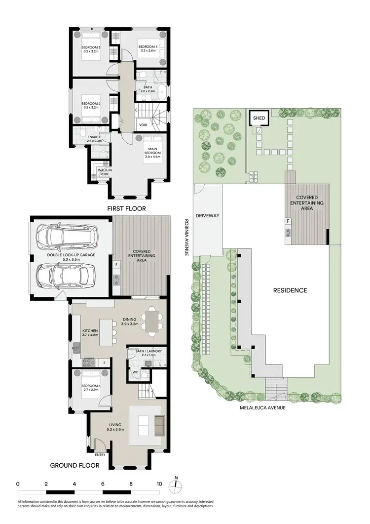 Floorplan of Homely house listing, 10 Melaleuca Avenue, Fairfield East NSW 2165