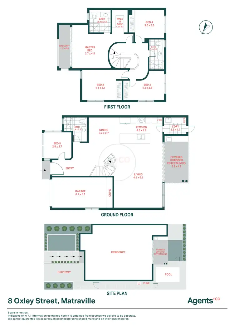 Floorplan of Homely house listing, 8 Oxley Street, Matraville NSW 2036