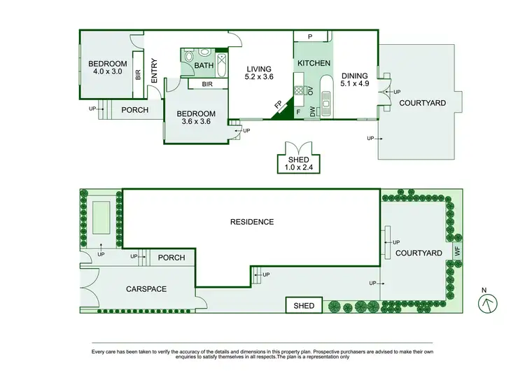 Floorplan of Homely house listing, 6 Thomas Street South, Prahran VIC 3181