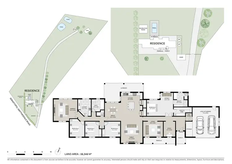 Floorplan of Homely house listing, 921 Sebastopol-Smythesdale Road, Ross Creek VIC 3351