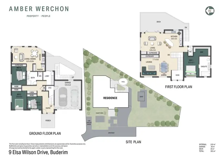 Floorplan of Homely house listing, 9 Elsa Wilson Drive, Buderim QLD 4556