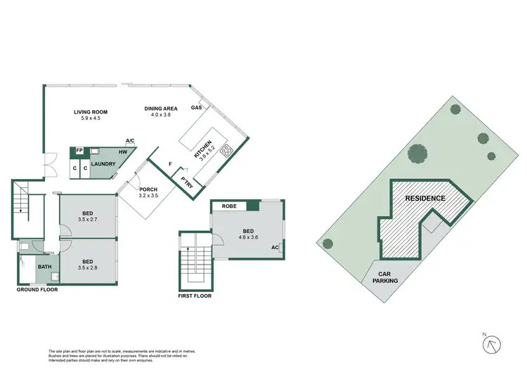 Floorplan of Homely house listing, 89 Tarongo Drive, Aspendale VIC 3195