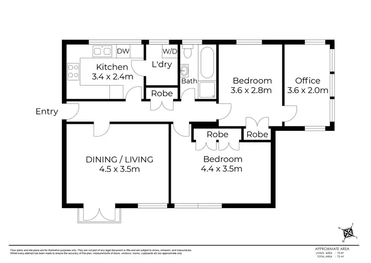 Floorplan of Homely apartment listing, 5/6 Echo Point Road, Katoomba NSW 2780