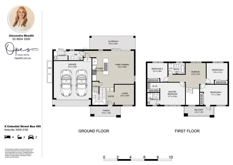 Floorplan of Homely house listing, 6 Celestial Street, Box Hill NSW 2765
