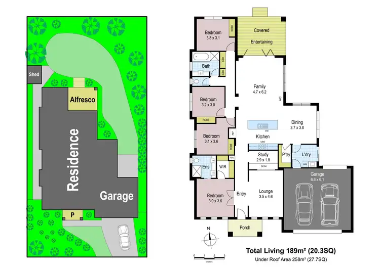 Floorplan of Homely house listing, 11 Paulan Court, Warragul VIC 3820