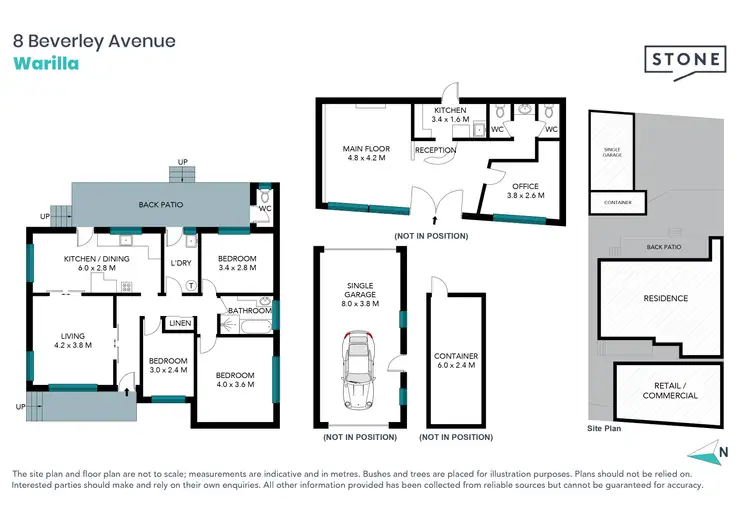 Floorplan of Homely house listing, 8 Beverley Avenue, Warilla NSW 2528