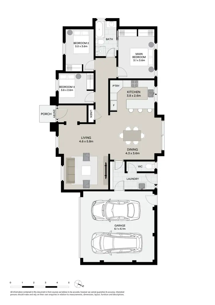 Floorplan of Homely house listing, 11/146 Mansfield Avenue, Mount Clear VIC 3350