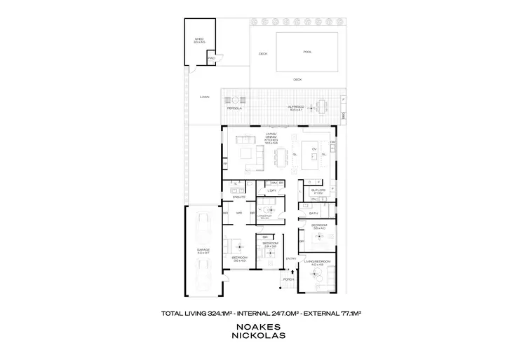 Floorplan of Homely house listing, 17 Bowker Street, North Brighton SA 5048