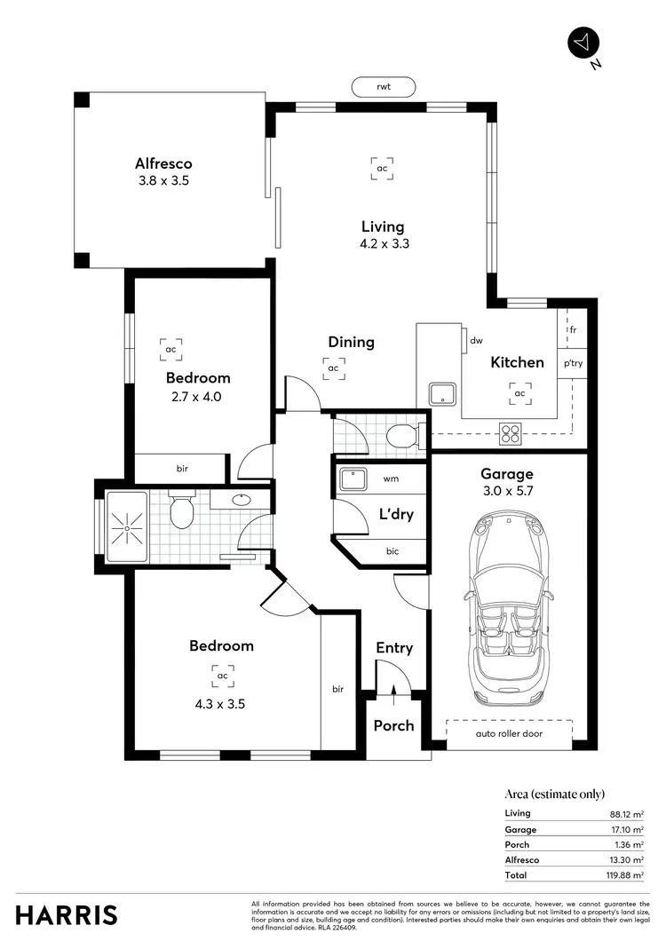 Floorplan of Homely house listing, 19 Parson Street, Sturt SA 5047