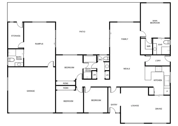 Floorplan of Homely house listing, 6 Blazey Place, Theodore ACT 2905