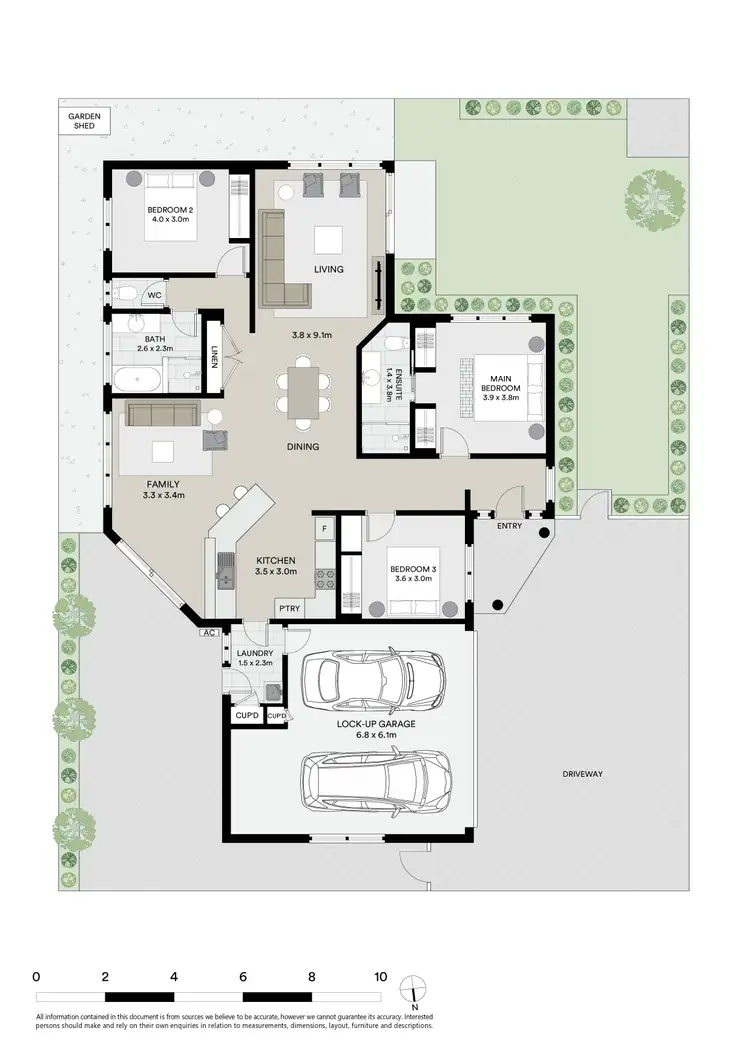 Floorplan of Homely house listing, 2/23 Goodenough Terrace, Coffs Harbour NSW 2450