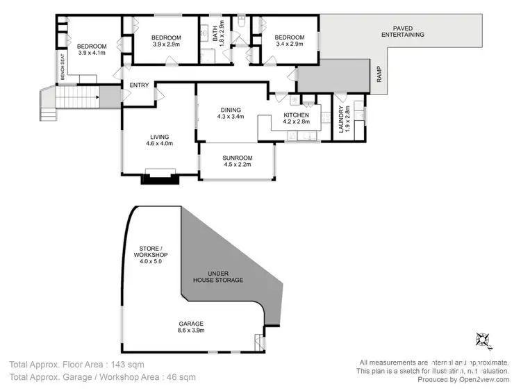 Floorplan of Homely house listing, 59 Red Chapel Avenue, Sandy Bay TAS 7005