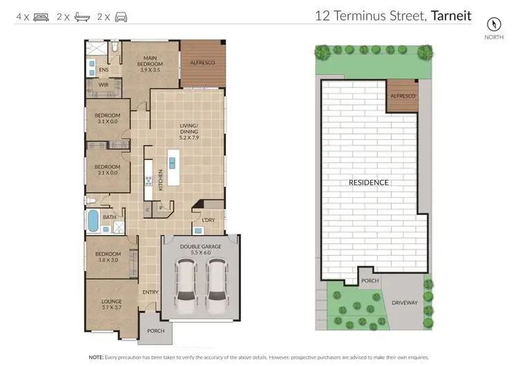 Floorplan of Homely house listing, 12 Terminus Street, Tarneit VIC 3029