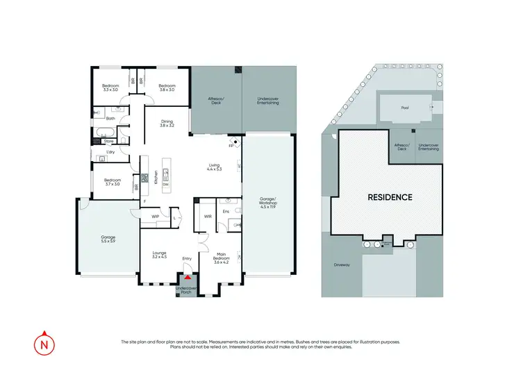 Floorplan of Homely house listing, 65 Arnolds creek Boulevard, Harkness VIC 3337