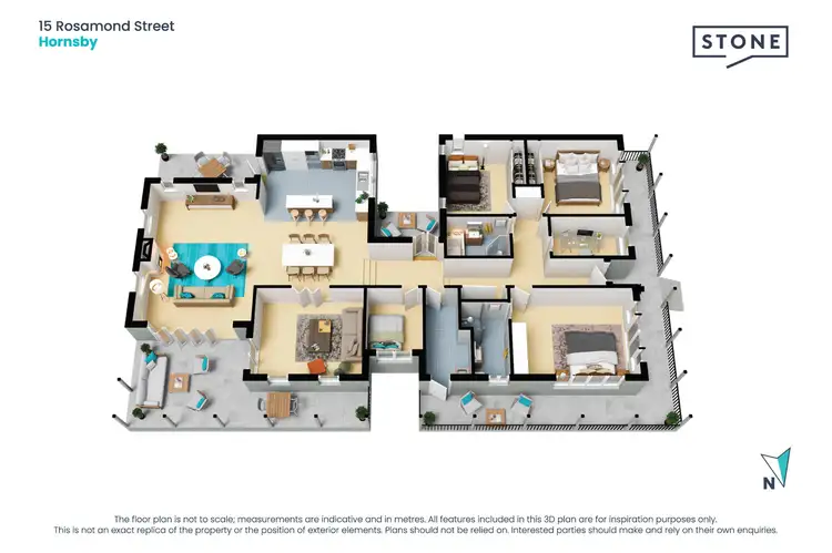 Floorplan of Homely house listing, 15 Rosamond Street, Hornsby NSW 2077