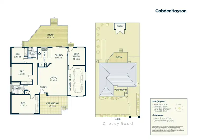 Floorplan of Homely house listing, 57 Cressy Road, East Ryde NSW 2113