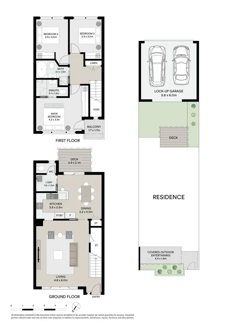 Floorplan of Homely townhouse listing, 29/55 Dwyer Street, North Gosford NSW 2250