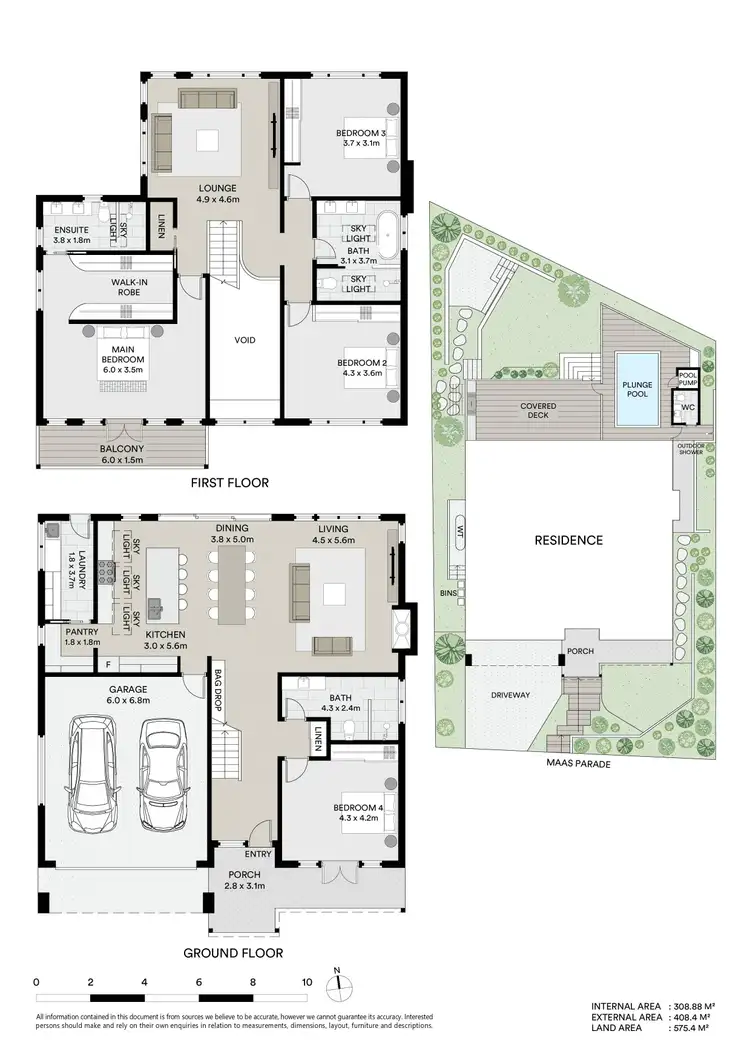 Floorplan of Homely house listing, 1 Maas Parade, Forresters Beach NSW 2260