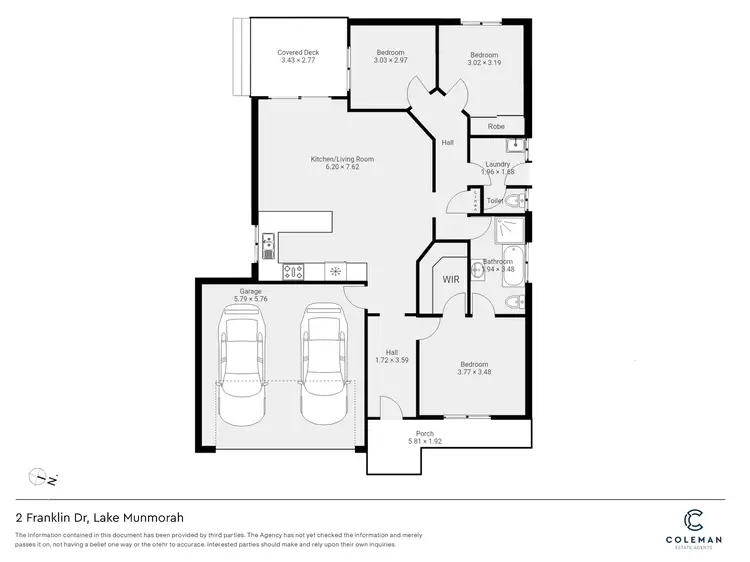Floorplan of Homely house listing, 2 Franklin Drive, Lake Munmorah NSW 2259